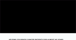 Desktop Screenshot of coloradocancerfoundation.org