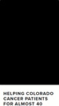 Mobile Screenshot of coloradocancerfoundation.org